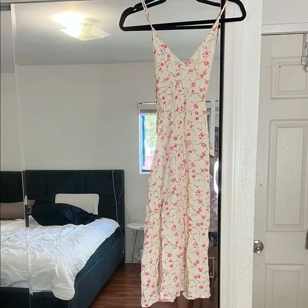 REFORMATION Y2K vintage retro style cherry blossom Floral Dress XS